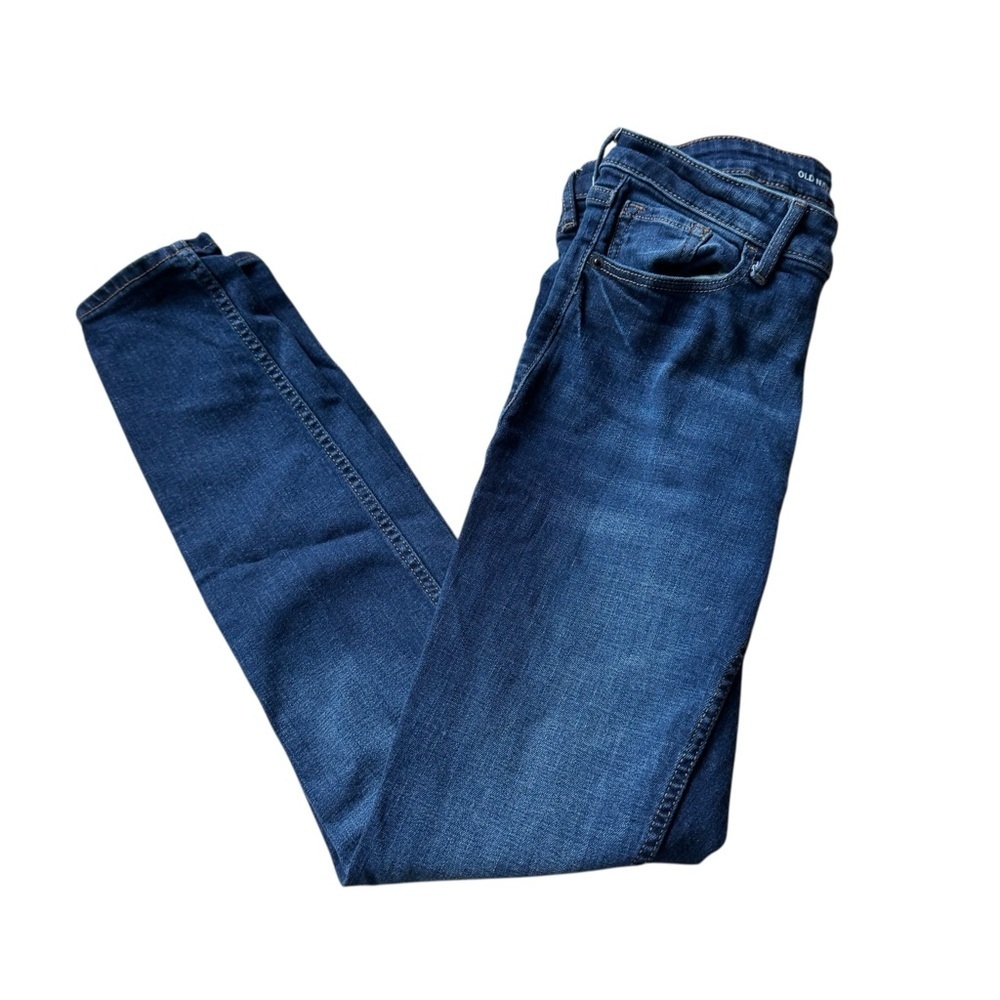 Old Navy Mid Rise Super Skinny Rockstar Jeans - Picture 12 of 13